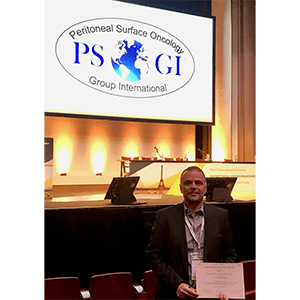 Απονομή διπλώματος Ευρωπαϊκής Εταιρείας Χειρουργικής Ογκολογίας